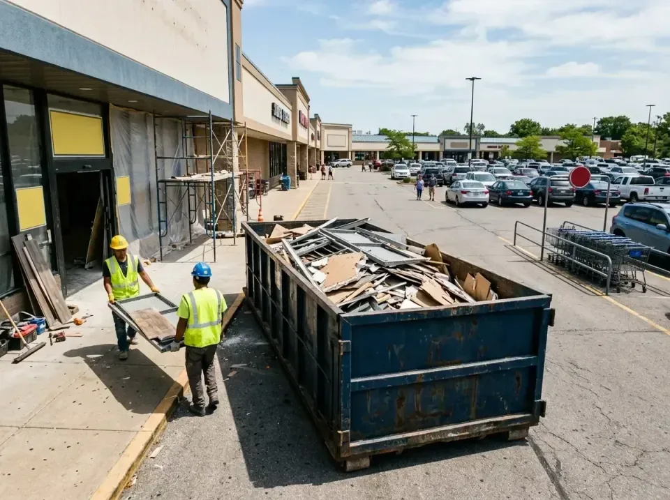 retail-store-renovation-debris-003 — frequently asked questions, Roll-off Dumpster Rentals in Apex, NC